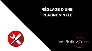 Réglage d’une platine vinyle manuelle ProJect Debut 3 [upl. by Anoynek]