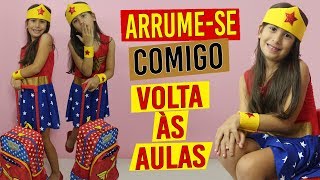 ARRUMESE COMIGO  1º DIA DE AULA [upl. by Kcid]