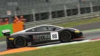 600 hp Lamborghini Gallardo GT3 racing Monza [upl. by Bendicta221]