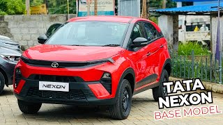 950 ലക്ഷത്തിന്റെ ബേസ് മോഡൽ നെക്സൺ  With Sunroof🔥 All New Tata Nexon Base variant Review [upl. by Aihsatan950]