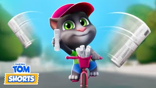 Toms First Job 💪😮‍💨 Talking Tom Shorts S3 Episode 18 [upl. by Saloma784]