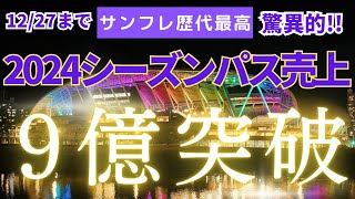 サンフレッチェ広島2024シーズンパス売上が９億円突破！？エディオンピースウイング広島効果で驚異的な売上！！ [upl. by Elma]