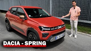 Nouvelle DACIA SPRING 2024  Enfin lEssai le plus complet  Toujours pas cher [upl. by Norby]