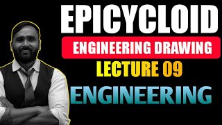 EPICYCLOID ENGINEERING DRAWING  ENGINEERING DRAWING  LECTURE 09 PRADEEP GIRI SIR [upl. by Ahsa444]