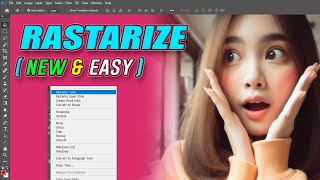 How to rastarize in Photoshop [upl. by Ora]