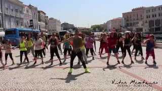 Nota de Amor  Wisin Carlos Vives ft Daddy Yankee  Zumba by Vitor Monteiro [upl. by Pincas]