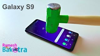 Samsung Galaxy S9 Screen Scratch Test Gorilla Glass 5 [upl. by Colb]