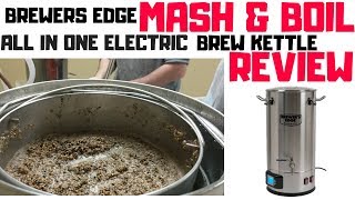 Mash amp Boil All In One Electric Brew System Review [upl. by Lundeen]