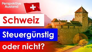 Steuergünstige Schweiz 2 Steuern bei 150000 Euro Gehalt [upl. by Eiramaneet]