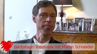 Backstage Interview mit Martin Schneider  HD [upl. by Pulcheria]