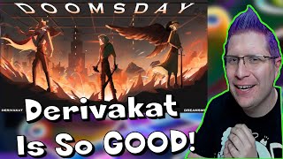 Doomsday  Derivakat REACTION  Radio DJ Reacts to the Dream SMP original song [upl. by Ellehcit935]