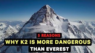 क्यों K2 चढ़ना Everest से ज्यादा खतरनाक हैK2 vs Everest climb difficultyUpdate Your Knowledge [upl. by Aserahs]