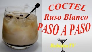 COMO HACER EL COCTEL RUSO BLANCO  BebidasTV [upl. by Rosene]