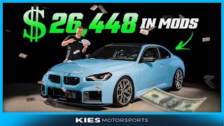 HEAVILY modifying the BRAND NEW G87 BMW M2  32 Mods [upl. by Sparky]