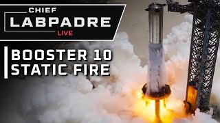 Booster 10 Static Fire Test ABORTED [upl. by Hsreh]