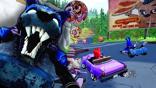 A Five Nights at Freddys Kart Racer Where Freddy Eats Losers  Five Laps at Freddys [upl. by Esihcoc]