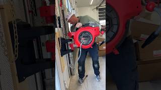 Installing the new ​⁠einhellcanada cordless water hose reel in the shop [upl. by Jandel]