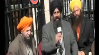 BHAI BALWANT SINGH RAJOANA EMERGENCY CONFRENCE AT PARIS [upl. by Rialc373]