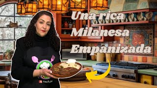 COMO HACER MILANESA DE RES EMPANIZADA [upl. by Cronin]