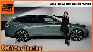 BMW 5er Touring im Test 2024 Alle Infos zum NEUEN Kombi Review  i5 eDrive 40  Elektro Kombi [upl. by Sieracki199]