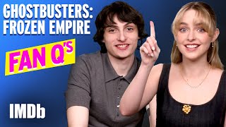 Ghostbusters Frozen Empire Cast Answers Fan Questions  IMDb [upl. by Nnyllaf]