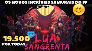 CONSEGUI TODAS AS ROUPAS LUA SANGRENTA DA INCUBADORA DO FREE FIRE [upl. by Redienhcs]