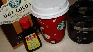 Starbucks Peppermint Mocha clone recipe [upl. by Bettye]