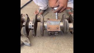 How To Rebuild a Broken Crankshaft in a NewWay Amazing Process [upl. by Sucul]