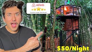 Staying In a Tree House Airbnb…Cheapest in Colombia [upl. by Maffa]