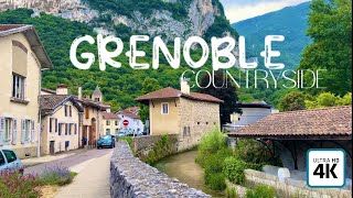 GRENOBLE🇫🇷 COUNTRYSIDE WALKING TOUR BEST PLACE TO VISIT IN GRENOBLE 4k grenoble walkingtour [upl. by Kabob]