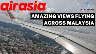 AirAsia Penang to Langkawi on Airbus A320 FULL FLIGHT [upl. by Darcia]