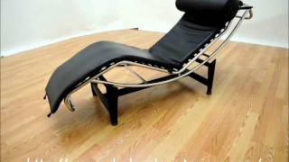 Wholesale Interiors Le Corbusier Chaise Lounge Chair [upl. by Delacourt390]