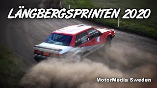 Längbergsprinten 2020  Folkrace Crosscart amp Rally Rullning amp Action [upl. by Rip]