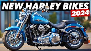 7 New Harley Davidson Motorcycles For 2024 [upl. by Lorre533]