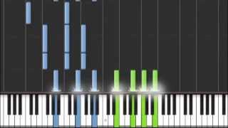 Imagine Dragons  GOLD  Piano Tutorial [upl. by Anomar]