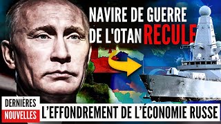 EFFONDREMENT ÉCONOMIQUE  POUTINE NE SY ATTENDAIT PAS [upl. by Arrac909]