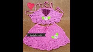 CROPPED CROCHE REBECA [upl. by Oalsecnew]