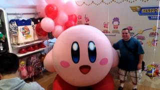 Kirby 20th Anniversary Celebration at Nintendo World Store [upl. by Egnalos448]