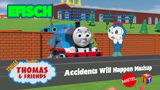 Accidents Will Happen Mashup DieselD199s TOMICA Thomas amp Friends  Efisch Official YT Channel [upl. by Naasah252]