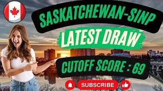 Canada  Saskatchewan  SINP Draw  27th Dec 2023 [upl. by Aicekan921]