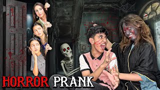 Scary Horror Prank On My Cousin🤣🧟‍♀️Ro Ro Kar Bura Haal Hogia😱Sistrology [upl. by Danell408]