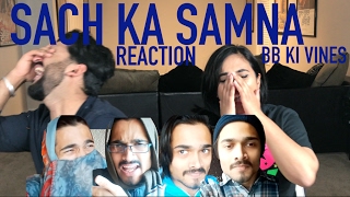 BB KI VINES SACH KA SAMNA REACTION  BB KI VINES  Reaction by RajDeep [upl. by Carlita]