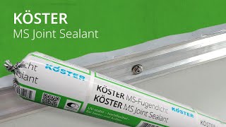 KÖSTER MS Joint Sealant [upl. by Elkraps]