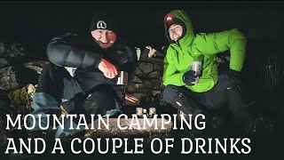 Mountain Camping with drinks  Lake District  Dale Head Tarn [upl. by Chelsy861]