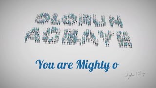 Olorun Agbaye You are Mighty Lyrics Video by nathaniel bassey nathanielbassey [upl. by Mcmillan]