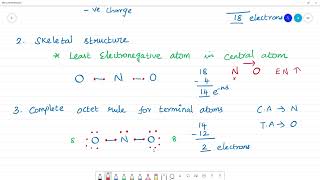 Write the Lewis structure of the nitrite ion NO2– [upl. by Bagley]