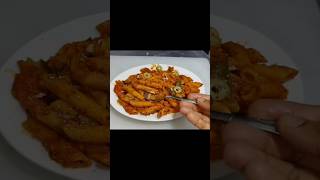 Spicy tomato🍅 pasta🍝cook with sam subscribe [upl. by Brawley931]