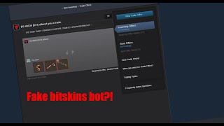 TF2CSGO Bitskins scam method  scammers voice [upl. by Ellened]