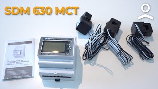 Aansluitingen SDM 630 MCTmeter NL [upl. by Daren]