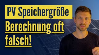 Photovoltaik und Speicher Welche Größe lohnt sich [upl. by Zalea]